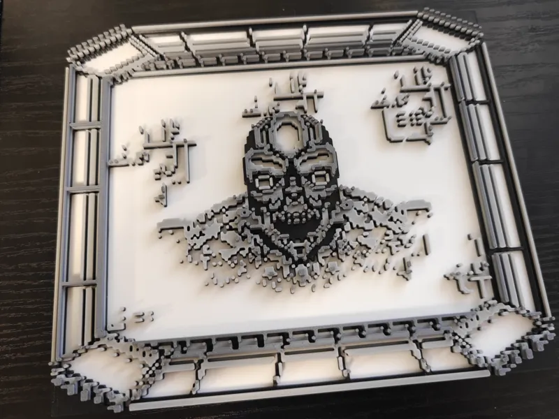 Contra: The Alien Wars Big Fuzz Wall Decoration