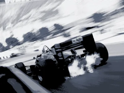 Senna F1 Car Image