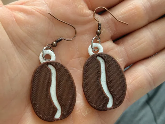 Coffe Bean Earrings