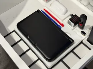 3DS XL Gridfinity with Stylus Storage