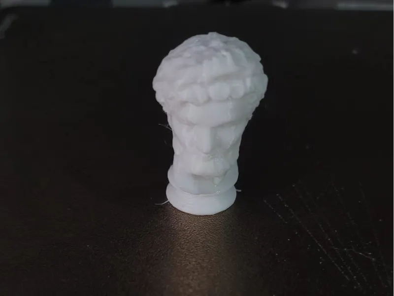 sculpture old man