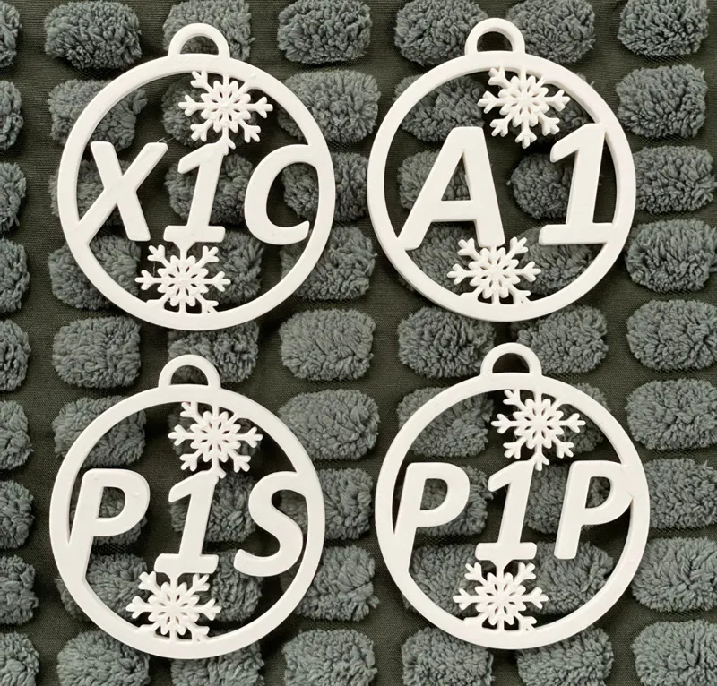 Bambu lab ornaments P1S/ P1P/ X1C/ A1