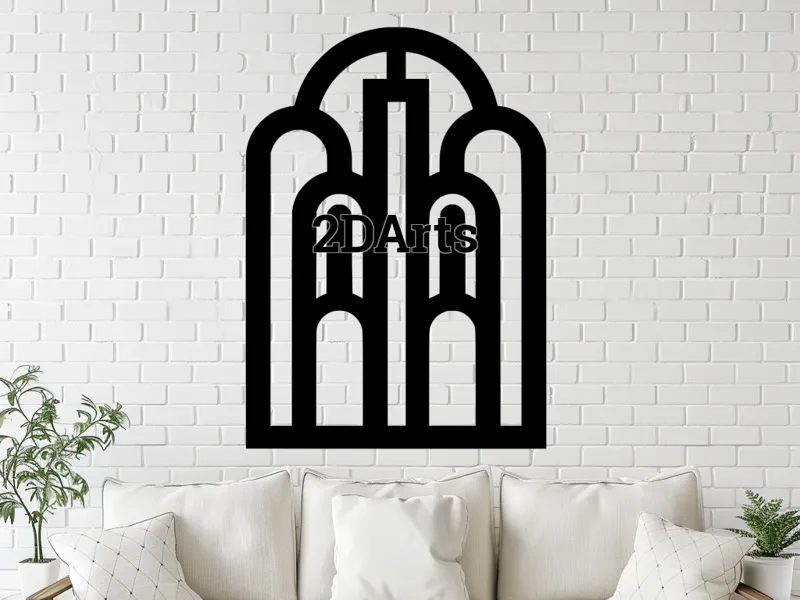 Modern Art – STL for 3D & Laser Cut
