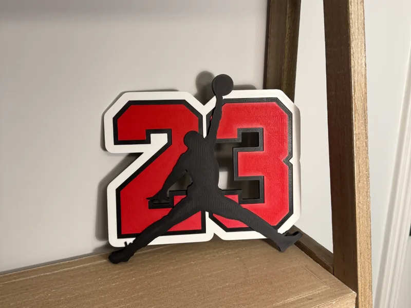 Michael Jordan 23 Jumpman Wall Art