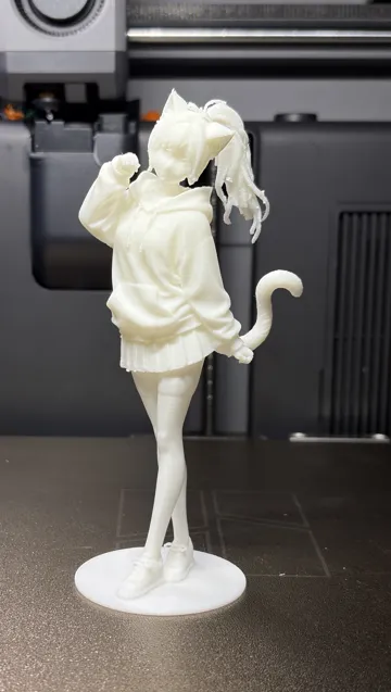 Figura decorativa: Neko Girl Figurine — vista de referencia 3