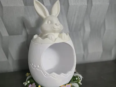 big egg Easter bunny a1mini