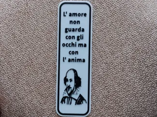 Segnalibro William Shakespeare