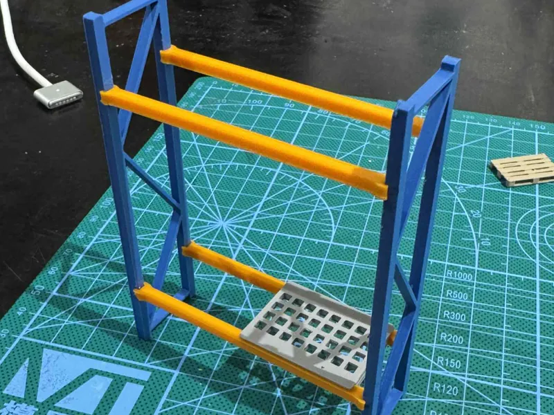 rack a palette diorama 1:50