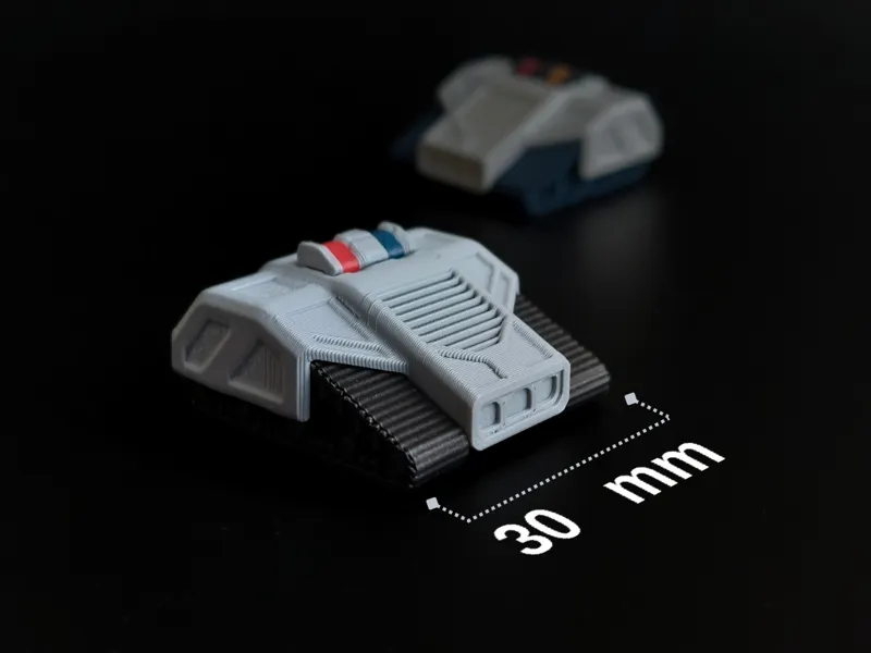 Tracked Police Vehicle - Mini