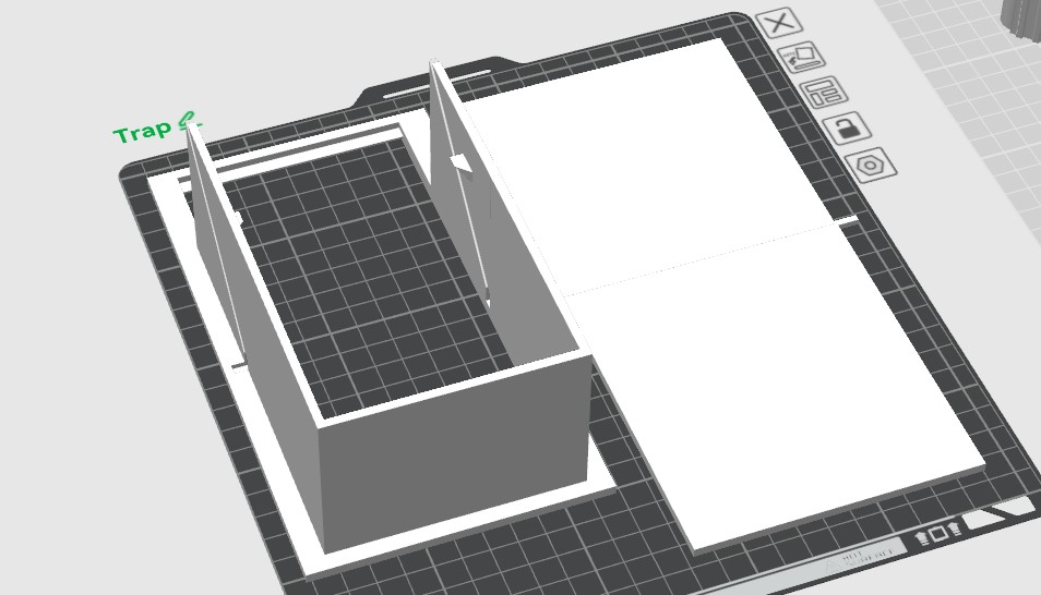 V2: Trap to use after cutting hole in existing lid