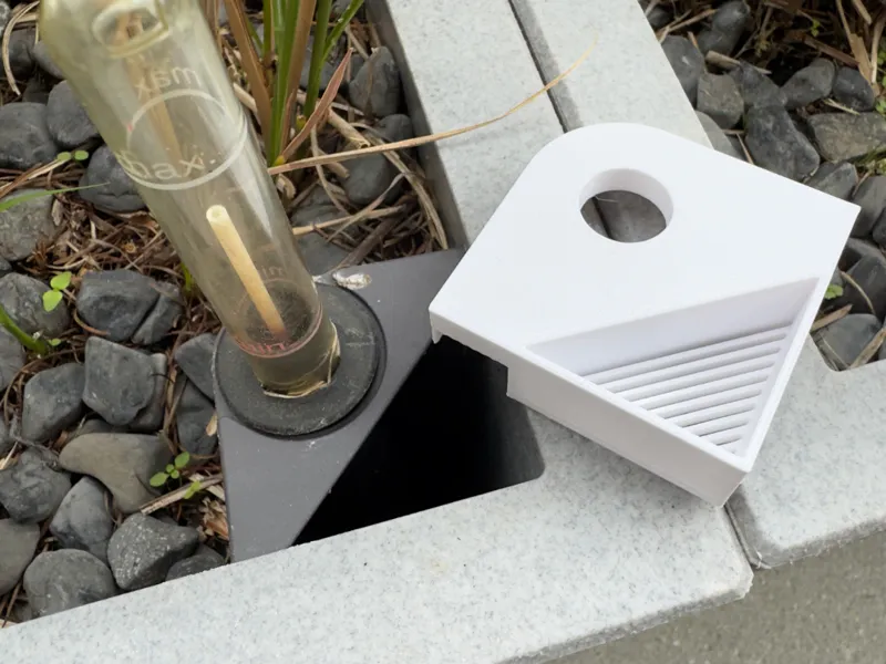 Lechuza planter cover for outside planter