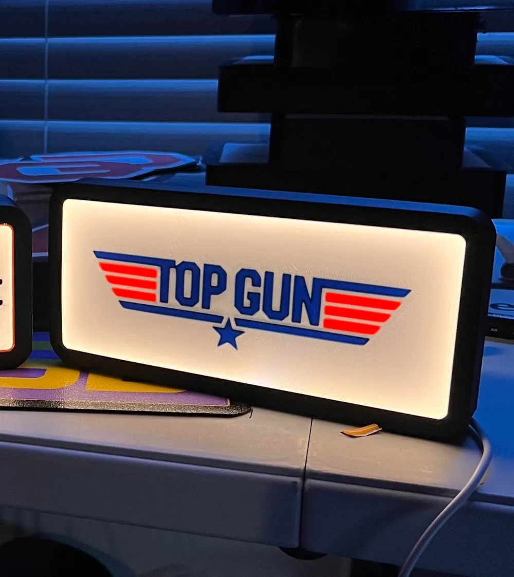 Top Gun LED Lamp by Codyinbody3 - MakerWorld