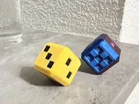 Dé à découpes carrées, 25x25x25 mm — photo 4