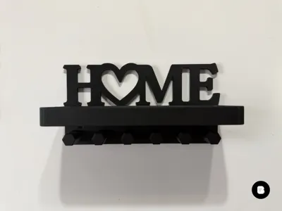 HOME Wall Key Holder with Shelf