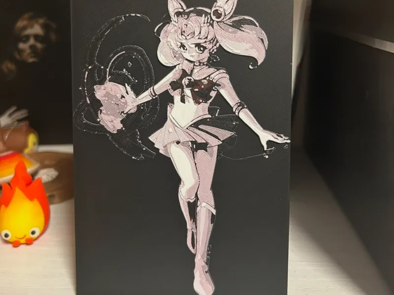 Hueforge Chibiusa Sailor Moon - sfondo scuro