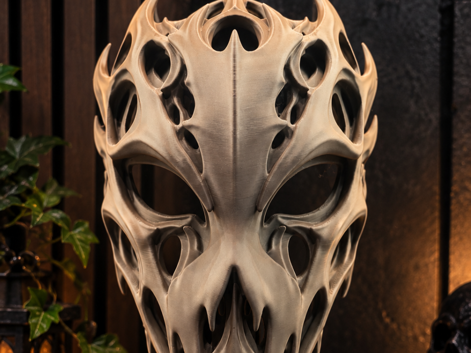 Hollow Crown - Dark Fantasy Mask - 3D printed Masks & Helmets, in stock in India