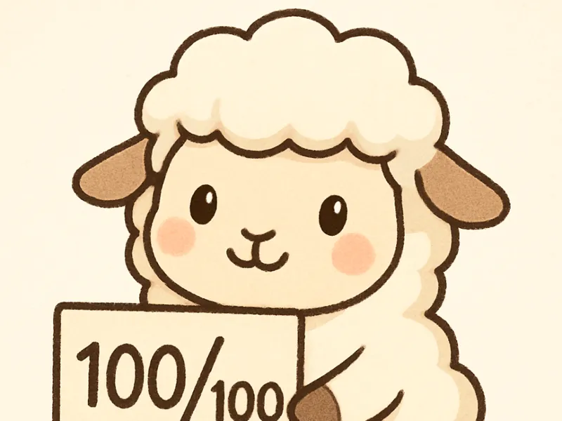 ovelhinha 99/100