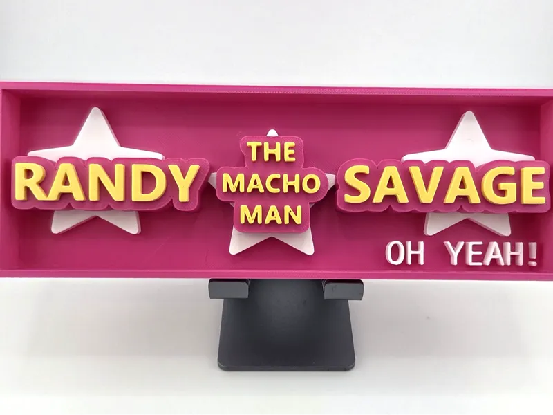 Randy The Macho Man Savage Display Box