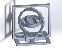 Plateforme de rotation 3 axes pour gyroscope — photo 1
