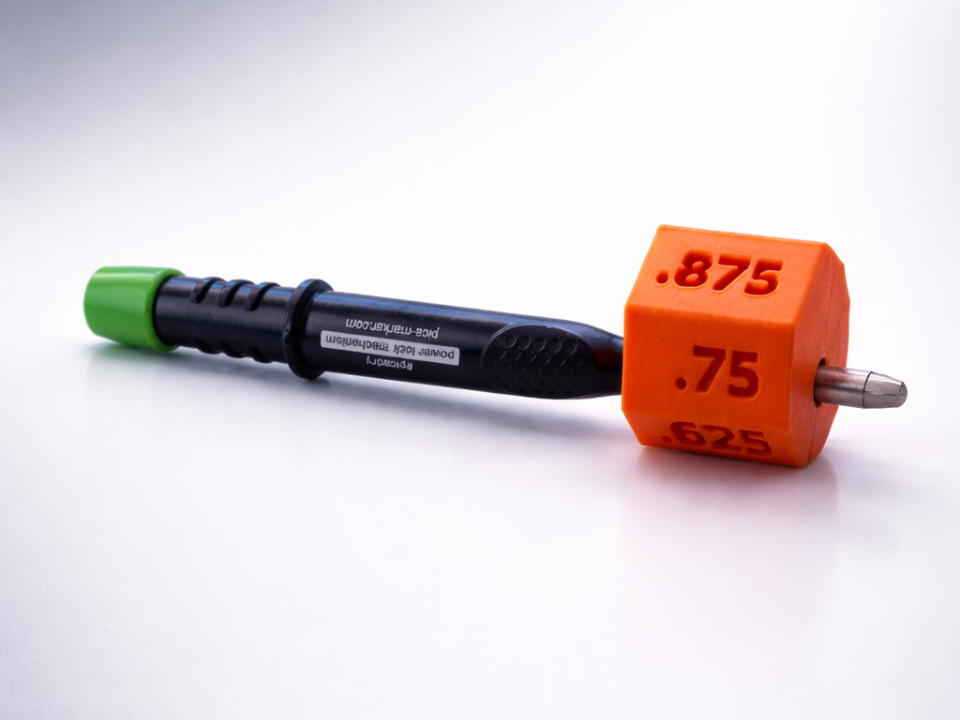 Scribing Block for Long-Reach Pencil Pica