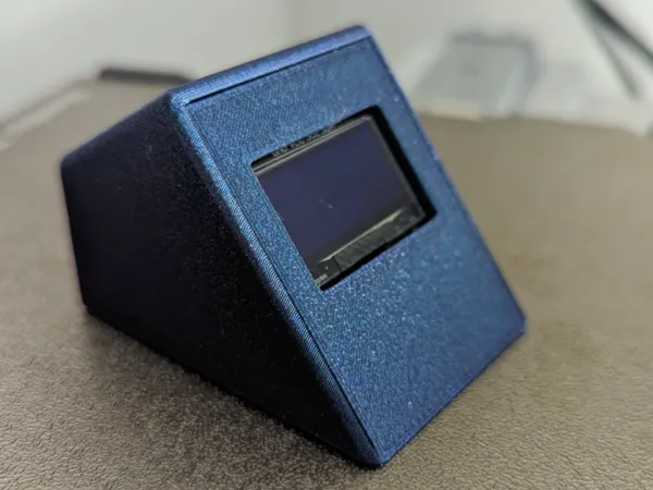 Boîtier dongle avec écran pour clavier ZMK