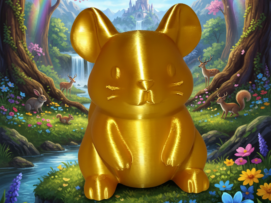 Chinchilla adorable et realiste