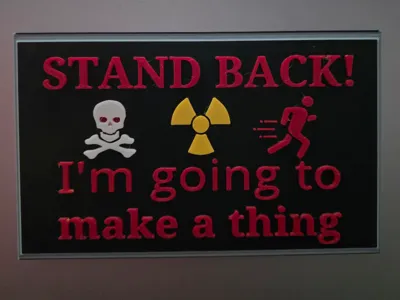 Maker Sign