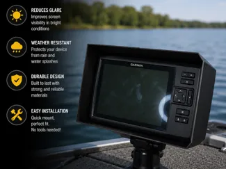 Garmin Striker 9 Sun & Rain Protective Hood