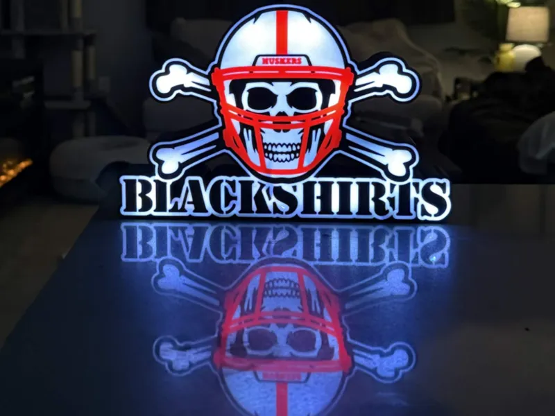 Nebraska Husker Blackshirts Lightbox