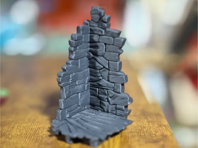 Rock Wall to use a display for Miniatures