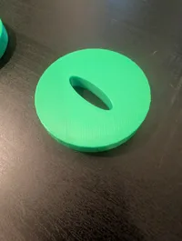 0.2mm layer, 3 walls, 70% infill 1cm tall 2.5 CM across