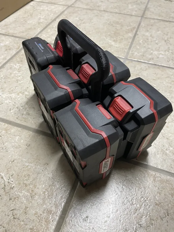 Parkside Battery Grip / 6-Pack Holder