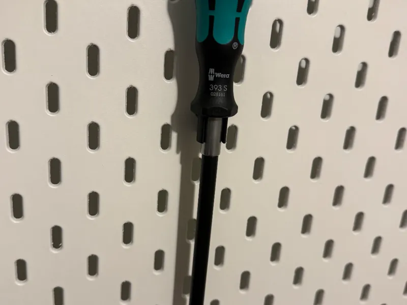 Skadis Mount for Wera Flexibile Screwdriver 393 S