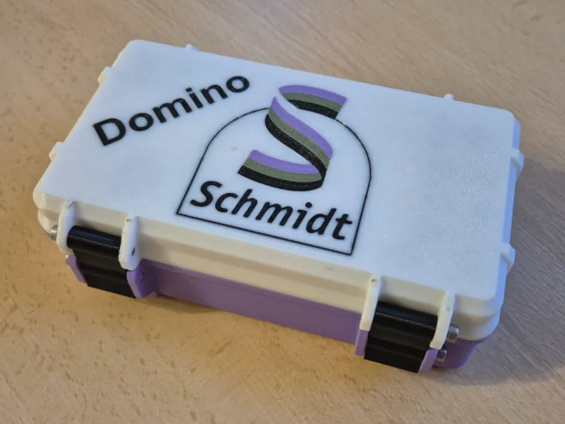 Domino Box von Schmidt Spiele zur Aufbewahrung