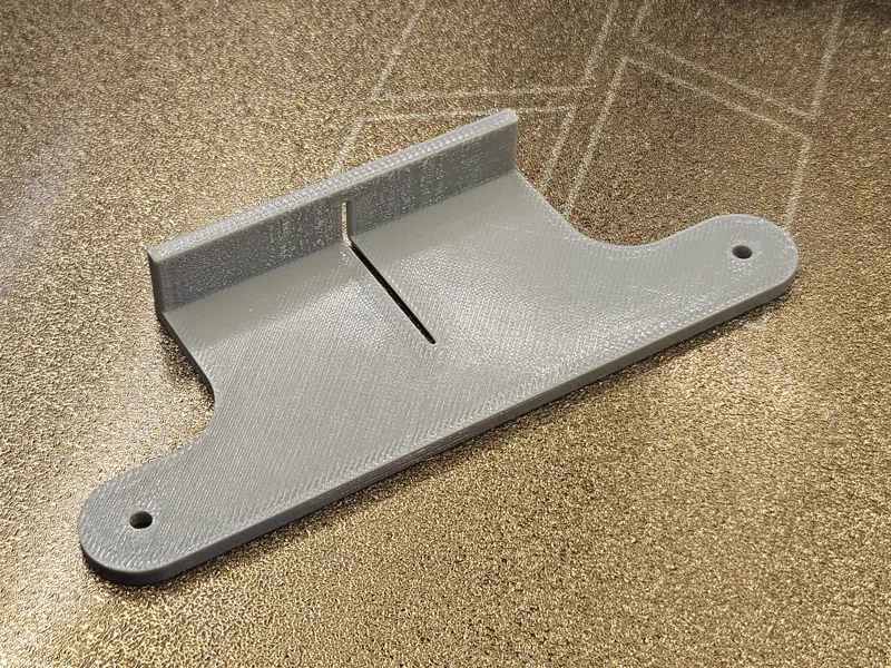 Cabinet door handle drilling template