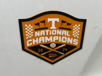 Tennessee Baseball 2024 National Champs Sign