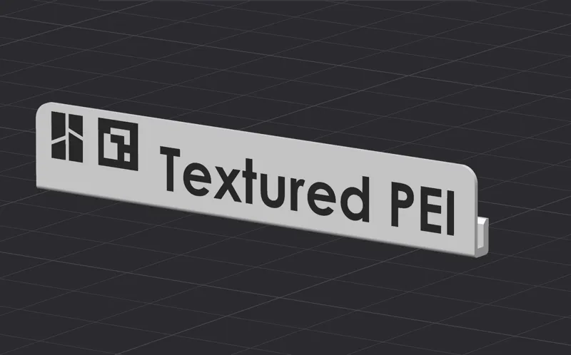 QR-Code for Textured PEI