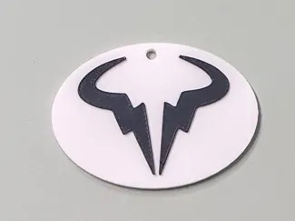 Nadal Logo Tennis Keychain