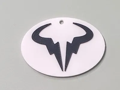Nadal Logo Tennis Keychain