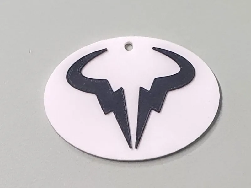 Nadal Logo Tennis Keychain