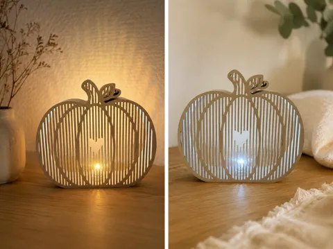 Accesorio de iluminación decorativa: Kürbis Licht LED — referencia de MakerWorld