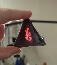 Translucent Glyphs, 0.08mm layer, 2 walls, 15% infill
