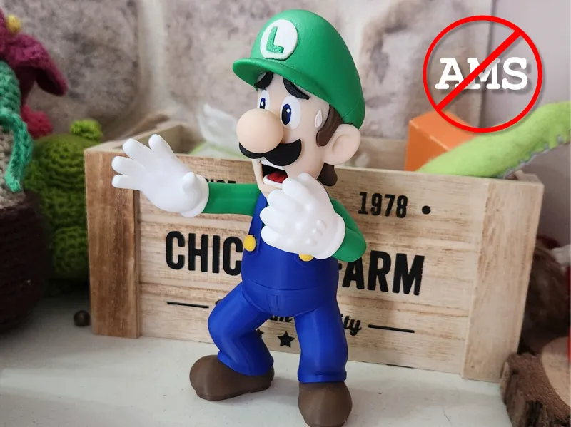 Scared Luigi - High Efficiency (No AMS)