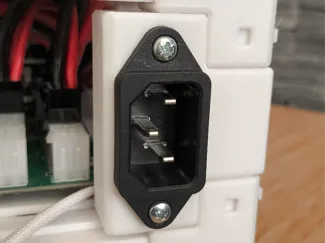 C14 PSU power plug for HomeRacker