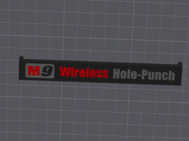 Packout Slim M9 Wireless Hole-Punch