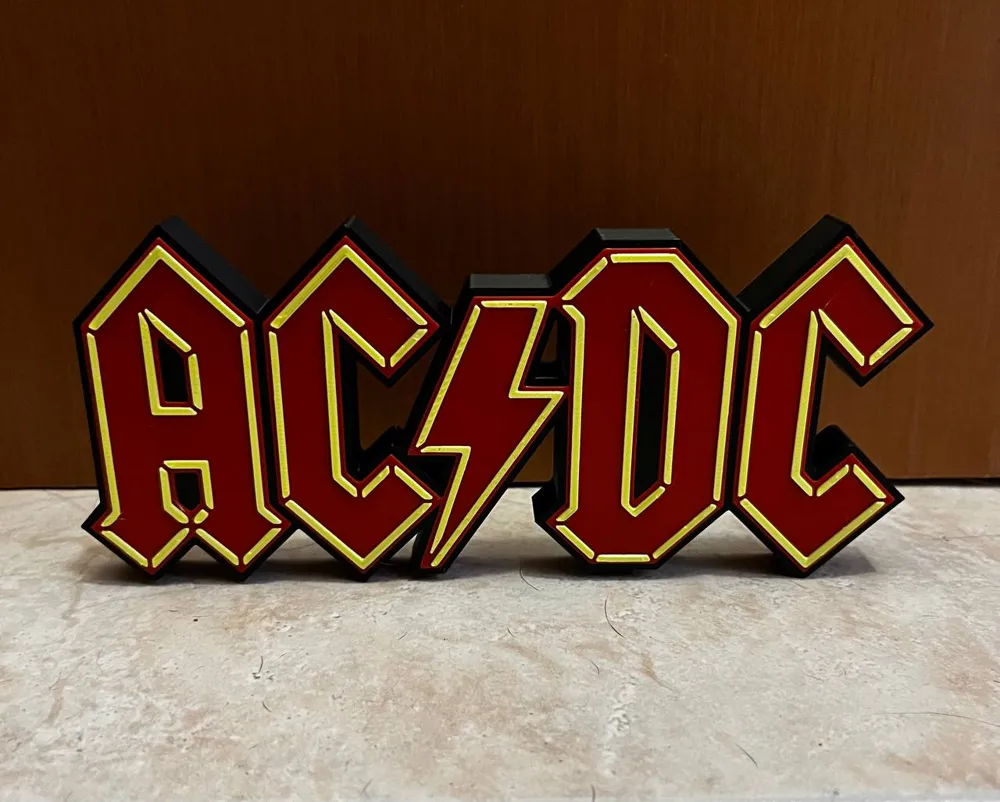 AC DC logo by Ynot88 - MakerWorld