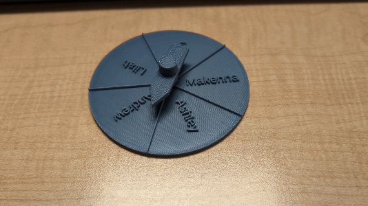 [Spinner Generator] Enter your own numbers/words