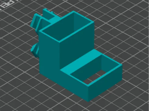 JBWeld Holder for HSW (Honeycomb Storage Wall)