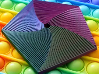 Pentagon Fidget Beruhigendes & hypnotisches Design