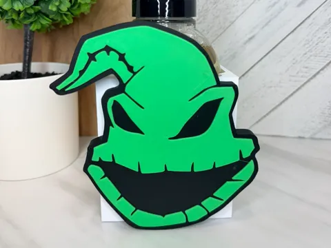 Tapa o cubierta: Interchangeable Cover - Green Burlap Dude — referencia de MakerWorld
